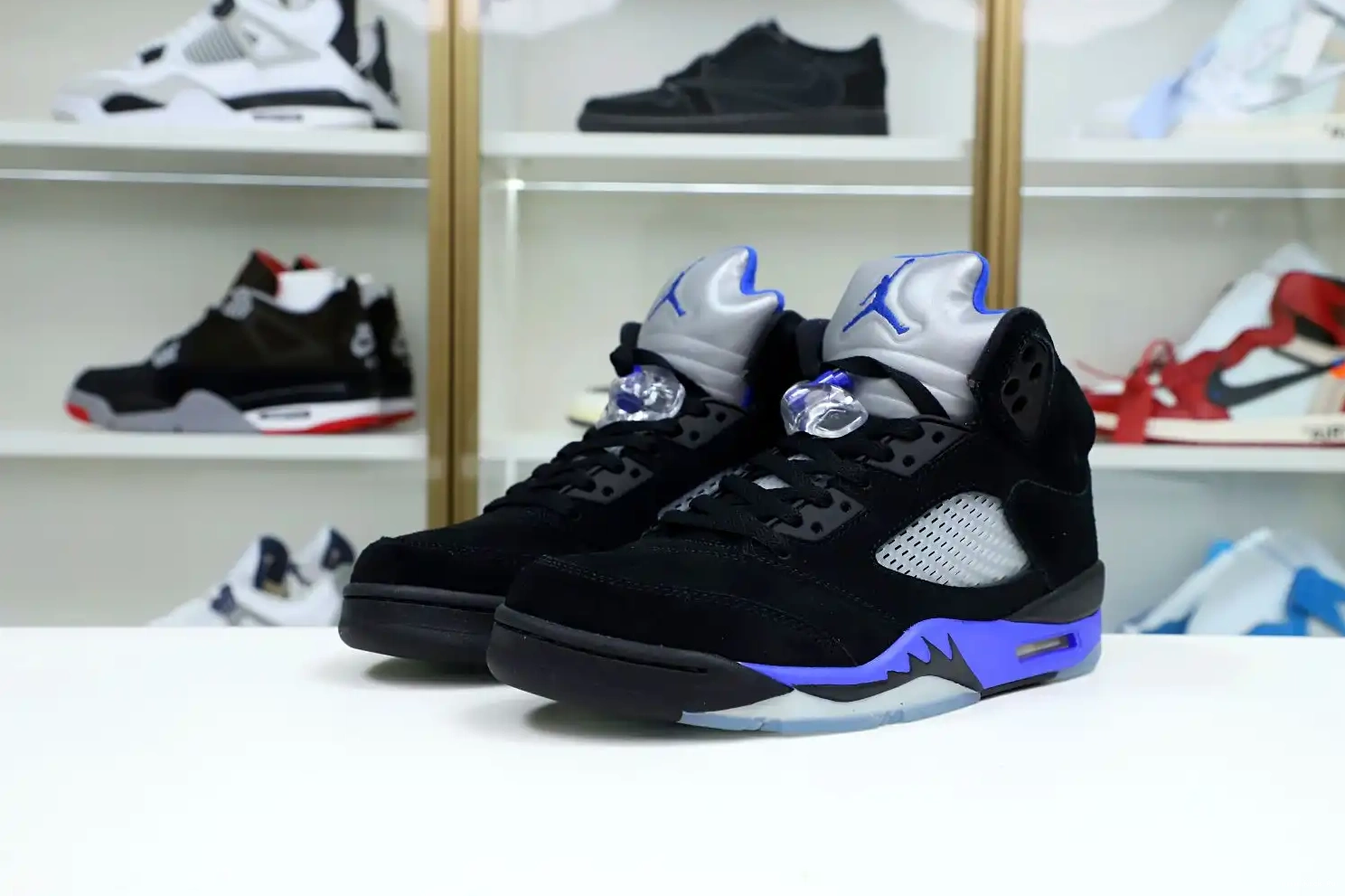 JORDAN AIR Kimikick BLUE' 5 RETRO JORDAN AIR 'RACER 0510